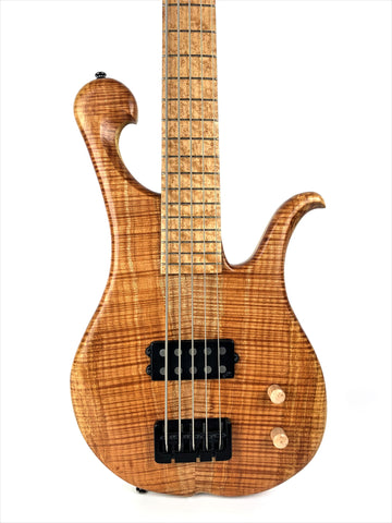 JT Custom Bass 5st. Flame Maple