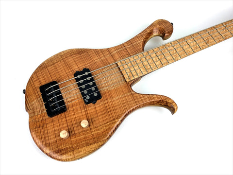 JT Custom Bass 5st. Flame Maple