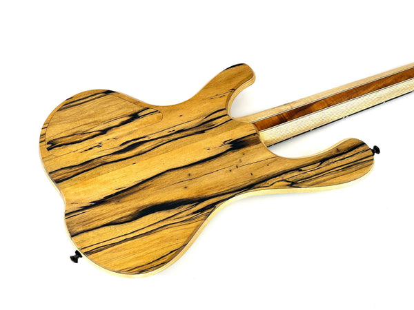 JT Custom Pale Moon Ebony 5st. Fretless
