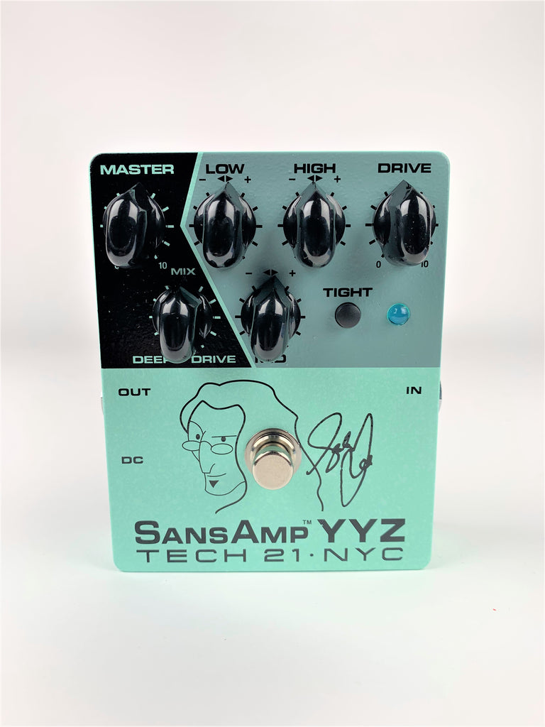 geddy lee bass pedals Tech 21 GED-2112 Signature SansAmp YYZ Pedal
